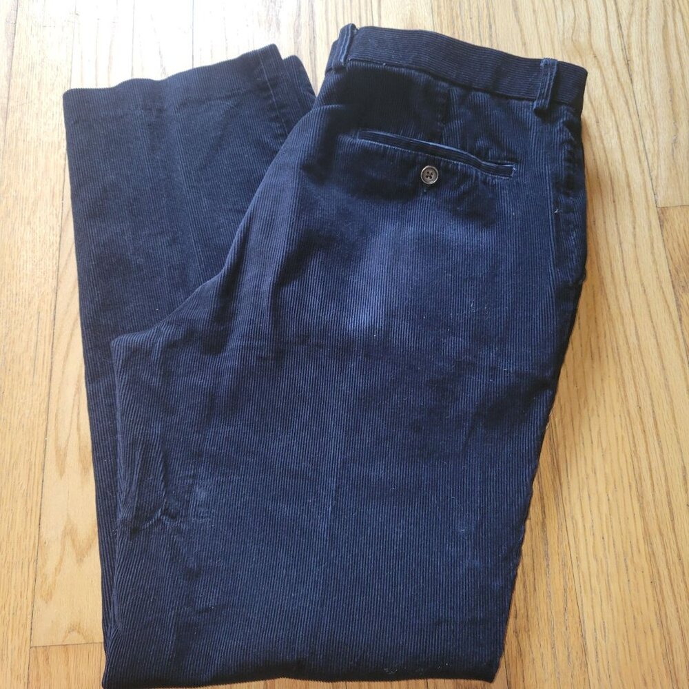 Lauren Ralph Lauren Navy Corduroy Mens Pants Size 36